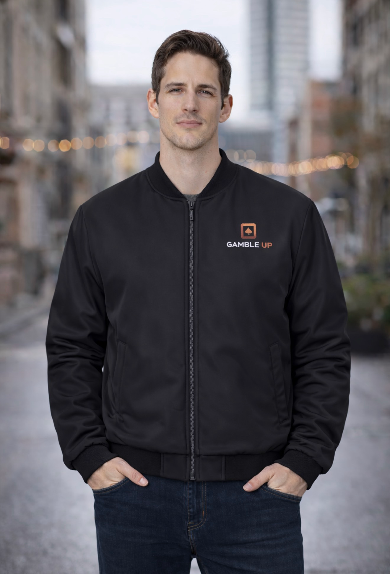Gamble Up Men’s Fleece Jacket