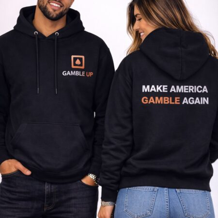 Gamble Up Men’s Hoodie – “Make America Gamble Again”