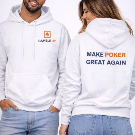 Gamble Up Men’s Hoodie – “Make Poker Great Again”